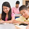 Children reading books